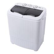 Zokop Compact Semi Automatic Washing Machine Laundry Spin 14 3lbs Apartment New