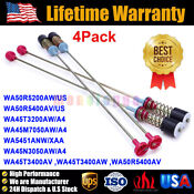 4x Samsung Wa45m7050aw A4 Wa5451anw Xaa Wa45n3050aw A4 Washer Suspension Rod Kit