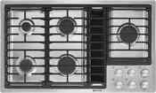 Jenn Air 36 Inch Gas Downdraft Cooktop With 5 Sealed Burners Jgd3536gs
