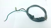 Ge Microwave Model Jvm1540sm5ss Power Cord Cable Gray