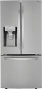 Lg 24 5 Cu Ft French Door Smart Refrigerator W External Tall Ice Rv 2899 99 I1