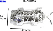 Dc47 00019a Heating Element Part For Samsung Dryers Whirlpool Sears Kenmore New