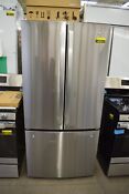 Ge Gwe19jylfs 33 Stainless Cd French Door Refrigerator Nob 142914