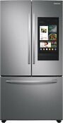 Samsung Rf28t5f01sr 36 Inch Family Hub French Door Smart Refrigerator