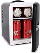 Portable Mini Fridge 4 Liter 6 Can Skincare Small Refrigerator Cooler Warmer Usa