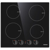 Karinear 4 Burner Glass Cooktop Built In Induction Stovetop 9 Power Levels 7000w