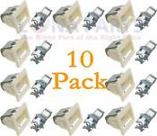 10 Pack Maytag Magic Chef Jennair Dryer Door Catch Strike Latch Kit La 1003
