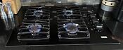 Kenmore Elite Gas Black Glass Cooktop 4 Burners Ny Long Island Pick Up Only