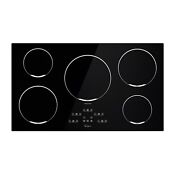 36 Inch Electric Stove 5 Burner 10900w Built In Induction Stove Top 220 240v