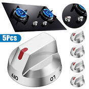 5pcs Gas Stove Burner Control Knobs Compatible With Samsung Range Dg64 00473a Us