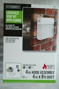 New Everbilt 609 241 Dryer Vent Kit With Guard 4 X 8 Ft Duct 4 Hood Td48pgkhd6