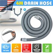 13ft Long Discharge Drain Waste Hose Pipe Tube For Universal All Washing Machine