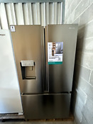 Hisense 25 4 Cu Ft French Door Refrigerator With Dual Ice Maker Fingerprint Res