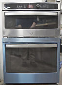 Ge Jt3800shss 30 Combination Wall Oven Microwave With Sensor Cooking