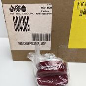 Oem Wolf Stove Oven Range Simmer 804369 Red Knob Knb Red