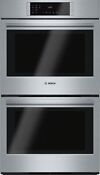 Bosch 800 Series Hbl8651uc 30 Stainless Steel Double Electric Wall Oven