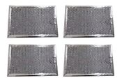 4 Pack Grease Filter For Frigidaire Oven Microwave 5303319568 5 X 7 5 8 X 3 32