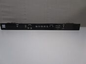Kenmore Bosch Dishwasher Control Panel Black 9000 259 845 9000259845 Asmn