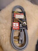 Clothes Dryer Power Cord W 3 Prong Plug In 30 Amp 5 Foot 10 3 Gauge Wire New