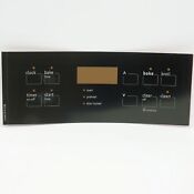 Oven Control Overlay For Frigidaire Black Ap4561566 Ps2581771 316419141
