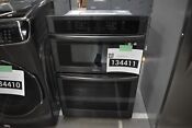 Samsung Nq70t5511dg 30 Blk Stainless Microwave Oven Combo Wall Oven Nob 134411