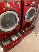 Lg Washer And Dryer Front Loading Matching Pair Great 