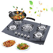 5 Burners Built In Stove Top Gas Cooktop Burner Kitchen Cooktop Gas Cooking New