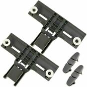 W10350375 W10508950 Dishwasher Top Rack Adjuster For Whirlpool Kenmore 4 Pcs