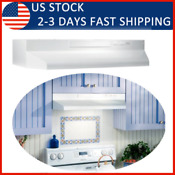 Broan 36 Inch Convertible Under Cabinet Range Hood 160 Cfm White New Usa Fast