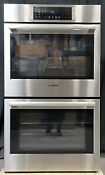 Bosch 800 Series Hbl8651uc 30 Inch Double Convection Electric Wall Oven