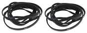 341241 Multi Rib Belt Dryer Drum Belt Replacement For Whirlpool Kenmore 2 Pack