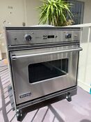 Mint Condition Viking Electric Convection Wall Oven Model Veso107css Used