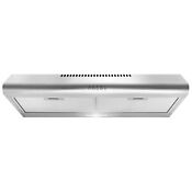 Cosmo Cos 5mu30 30 In Under Cabinet Range Hood Ductless Convertible Duct Sl 