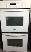 Whirlpool 27 Built In Electric Wall Oven White Mod Rbd275prq00