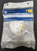 Ge 3 Prong Universal Electric Dryer Power Cord 6 Foot 3 Wire 30 Amp