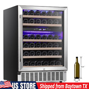 24 Wine Cooler Beverage Refrigerator Under Counter Dual Zone From Baytown Tx