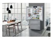 Liebherr Cbs2082 36inch Counter Depth 4 French Door Refrigerator Stainless Steel