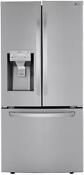 Lg Lrfxs2503s 33 Smart French Door Stainless Refrigerator 24 5 Cu Ft Capacity
