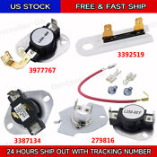 3387134 3977767 279816 3392519 Dryer Thermostat Fuse Kit For Kenmore Whirlpool