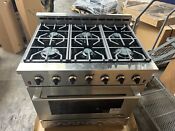 Nxr Model Nk3611 Gas Range 36 Wide 5 5sqft Oven Minor Cosmetic Imperfection