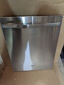 Whirlpool Dishwasher Stainless Front Panel And Handle Part W11028176 W10644292