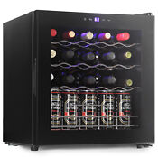 Refrigerator Wine Beer Beverage Soda Mini Fridge Drink Cooler Led Glass Door