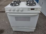 Ge Profile White 30 Drop In Gas Cooktop Stovetop Range With 4 Burners