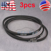 3pcs Wp27001006 For Maytag Amana Speed Queen Agitator Washer Belt 38174 27001006