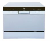 Energy Star Countertop Dishwasher With Delay Start Led Silver