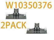 2pcs W10350376 Dishwasher Upper Rack Adjuster For Kenmore Whirlpool Kitchen Aid