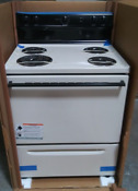 Kenmore Electric 30 Freestanding Range White With Black Control Panel New
