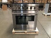 30 In Gas Range 5 Burners Stainless Steel Open Box Cosmetic Imperfections 