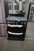 Ge Profile Pgb965bpts 30 Black Stainless Double Oven Gas Range Nob 143936