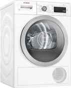 Bosch Wtw87nh1uc 500 Series 24 Smart Ventless Condensing Electric Dryer White